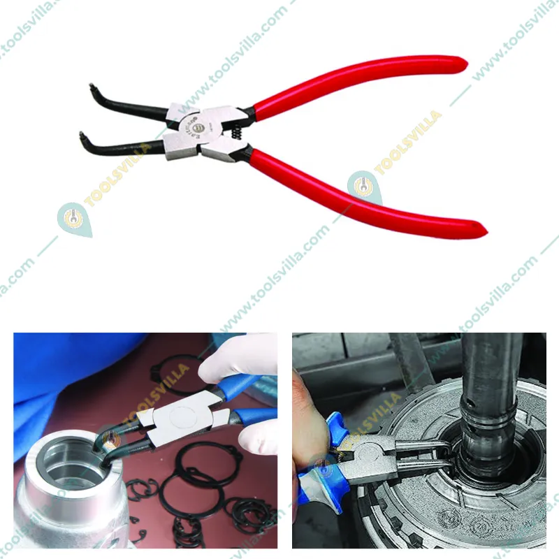 Eastman 175 mm Internal Bent Circlip Plier (E-2034 B)
